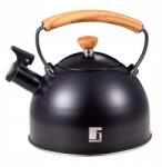 Bergner Sípoló teáskanna Charcoal, 2.3 liter, lila-fekete (BG-37312-GY)