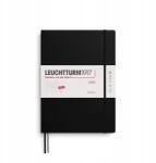 Leuchtturm1917 heti függőleges naptár A4+, fekete, 2026 (372752)