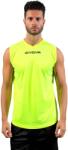 GIVOVA ONE MICROMESH Uniszex ujjatlan légáteresztő sportmez - Neonsárga