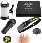 NEO TOOLS Túlélő világítás szett 3az1ben zseblámpa Neo ajándék (99-132)
