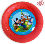 Disney Mickey Rock the House micro prémium műanyag lapostányér 4 db-os szett 21 cm
