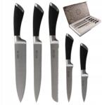 Orion Konyhai Kés Készlet Acél Markolat Csúszásgátló Markolat Szett 5 Db-os (8592381144319)