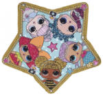  LOL Surprise Star forma fürdőlepedő, strand törölköző 115x110 cm (Fast Dry) - tisztitoszertrendelek