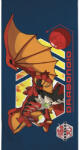  Bakugan Dragon fürdőlepedő, strand törölköző 70x140cm (Fast Dry)