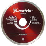 MTX 125xM14 professional folyamatos nedves gyémántvágó tárcsa (731859) - jooszerszam