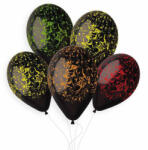  Színes márvány Marble léggömb, lufi 5 db-os 13 inch (33cm)