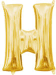  Arany Gold mini H betű fólia lufi 33 cm