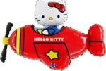  Hello Kitty Airplane Red fólia lufi 76 cm - tisztitoszertrendelek