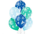  Kék Baby Boy léggömb, lufi 6 db-os 12 inch (30cm)