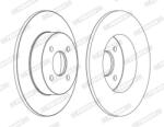 FERODO Disc frana FERODO DDF1367C (DDF1367C)