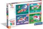  Unikornis One Day 4 az 1-ben puzzle Clementoni