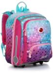 Topgal ergonomikus iskolatáska hátizsák BEBE - Purple Rain (BEBE 20001) - iskolataskawebshop