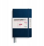 Leuchtturm1917 heti naptár B6+, puha kötés, Deep Sea, 2026 (372690)