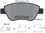 TEXTAR Set placute frana TEXTAR 2370503 (2370503) - fixbox