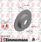 ZIMMERMANN Disc frana ZIMMERMANN 200.2519. 20 (200.2519.20)