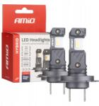 AMiO LED-es autó izzók Hybrid H7 H18 6000K Canbus 60W