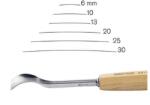 pfeil tools Dalti sculptura profesionale seria 20 Pfeil, Dalta ascutita pe o singura parte, 20 mm Dalta