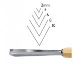 pfeil tools Dalti sculptura profesionale seria 12L Pfeil, Dalta ascutita pe o singura parte, 14 mm Dalta