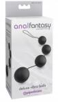Pipedream Deluxe Vibro Balls vibráló análgolyó 17 cm Pipedream fekete (603912332384)