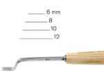 pfeil tools Dalti sculptura profesionale seria 21 Pfeil, Dalta ascutita pe o singura parte, 8 mm Dalta