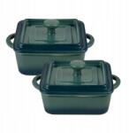 Bergner Excalibur sütőedény 2 db-os készlet zöld 250ml (BG-13364-GR)