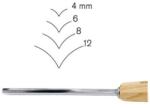 pfeil tools Dalti sculptura profesionale seria 22 Pfeil, Dalta ascutita pe o singura parte, 4 mm Dalta