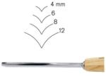 pfeil tools Dalti sculptura profesionale seria 22 Pfeil, Dalta ascutita pe o singura parte, 6 mm Dalta