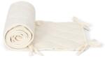 Little Dutch Protectie pentru patut din bumbac organic - Pure Soft White - Little Dutch