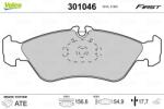 VALEO Set placute frana VALEO 301046 (301046)