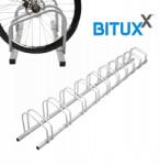 Bituxx kerékpártartó állvány, 10 férőhelyes, fém (M18068)