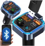 Nexeri FM autós Bluetooth adó, 3x USB, MP3, gyorstöltés, USB-C (5904161134695)