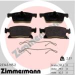 ZIMMERMANN Set placute frana ZIMMERMANN 22345.195. 2 (22345.195.2)