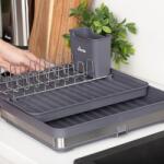 Vileda Scurgator de vase cu suport tacamuri, Easy Kitchen (813006) Uscator vase