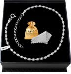 Golden Haus Ezüst Női Karkötő Szingapúr Boka, Láb Ezüst 925 Állítható (bransoletki na kostkę Łańcuszek na nogę 925)