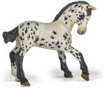 Rase de Cai si Ponei PAPO FIGURINA MANZ APPALOOSA NEGRU (Papo51540) Figurina