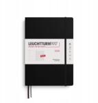 Leuchtturm1917 heti naptár B5, keményfedeles, fekete, 2026 (372642)