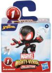 Spider-Man Spider Man Mighty Verse Seria 1 Figurina Miles Morales 6cm (f8838_g0092) Figurina