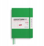 Leuchtturm1917 heti naptár A5-ös méretben, puha kötés, Spring Leaf, (372740)