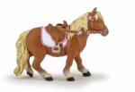 Rase de Cai si Ponei PAPO FIGURINA PONEI SHETLAND CU SA (Papo51559) Figurina
