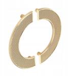  Bútorfogantyú félkör sárgaréz fényes CB1194Z128.11 (CB1194Z128.11)