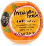 Organic Shop Bomba de baie Organic Passion Fruit & Organic Mango Tropicana Beach, 85g, Organic Shop