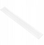 Locker Bútorszellőzőrács fehér 80x800 mm hosszú bútorrács (K-80X800-BIAŁA)