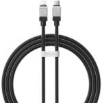 Baseus COOLPLAY adatkábel (Type-C - lightning, 20W, gyorstöltő, 100cm, törésgátló) FEKETE (CAKW000001)