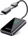  Asouny BY969T Vezeték Nélküli CarPlay Adapter Plug & Play Premium fém üveg (BY969T)