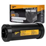 Kamar Convertor Tensiune Tip Tub, Invertor 24V DC la 230V AC, Putere 150W-300W, Priza Schuko, 2 Porturi USB 2.4A (E1919)