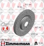 ZIMMERMANN Disc frana ZIMMERMANN 400.3649. 52 (400.3649.52)