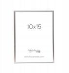 Focus Nordic AB Can-Can képkeret, fényes ezüst, 10x15 cm-es, ezüst színű (1015CBS)