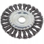 Rockforce Dróttárcsa kefe fúrógéphez sarokcsiszolóhoz kemény 125 mm (29088)