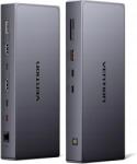 Vention 11 az 1-ben dokkoló állomás Usb A/c 10 Gb/s, Hdmi, Dp, Pd 100 W, Sd/tf (TPW)
