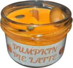 Candelis Lumânare parfumată PUMPKIN PIE LATTE - Dovleac copt, Cafea, Scorțișoară, Vanilie, 80g